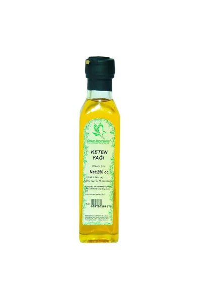 Baharatçılık Keten Yağı 250 ml Doğal Saf Cam Şişe - 6