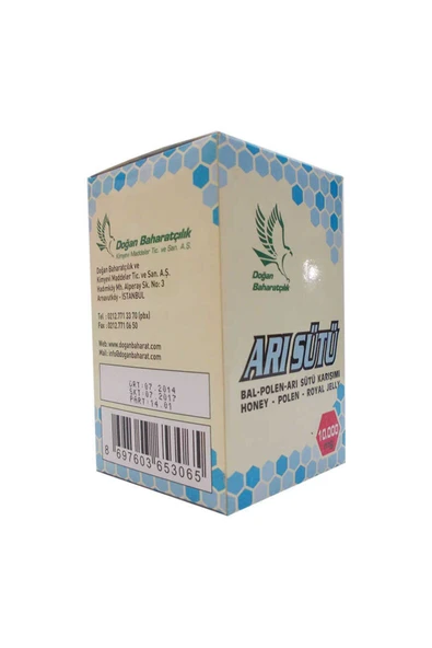 Bal Polen Arı Sütü Karışımı Normal Doz 10000 Mg - 3