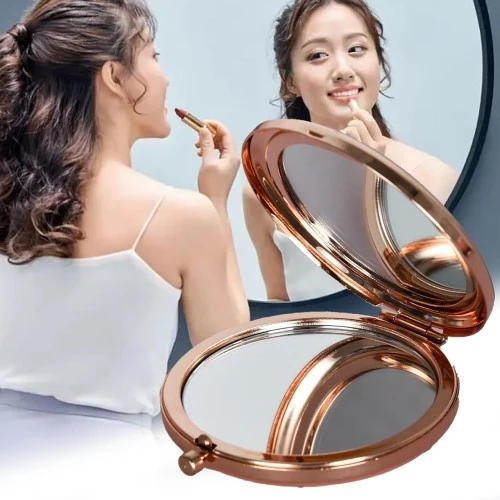 Promosyon Cep Aynası (Rose Renk) - Resim 3