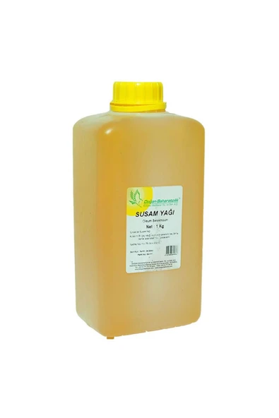 Baharatçılık Susam Yağı 1kg Kiloluk Bidon - 3