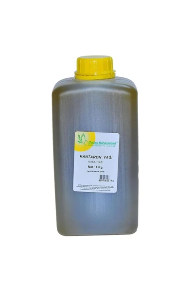 Baharatçılık Doğal Saf Kantaron Masaj Yağı 1kg Kilo Bidon - 4