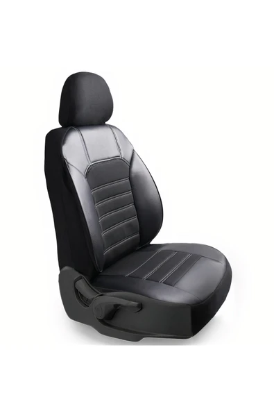 Audi A3 HB Uyumlu Black Model Oto Koltuk Kılıfı