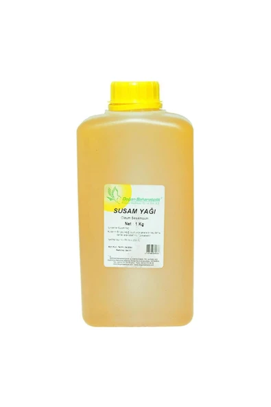 Baharatçılık Susam Yağı 1kg Kiloluk Bidon - 4