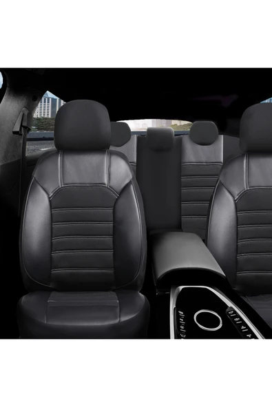 Kia Soul Uyumlu Black Model Oto Koltuk Kılıfı - 2