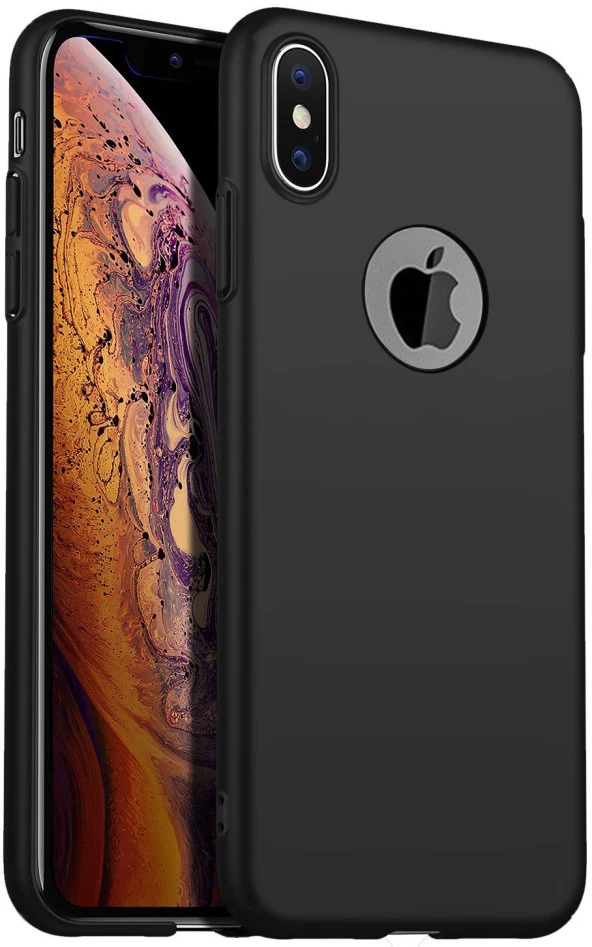 Apple iPhone X/XS Kılıf Ultra İnce Renkli Silikon Kapak