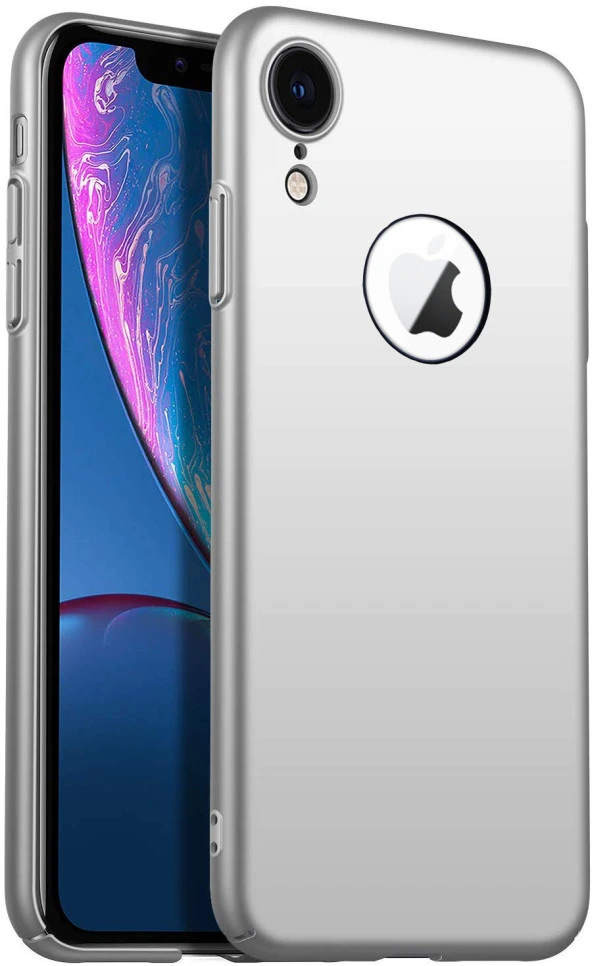 Apple iPhone XR Kılıf Ultra İnce Renkli Silikon Kapak - 3