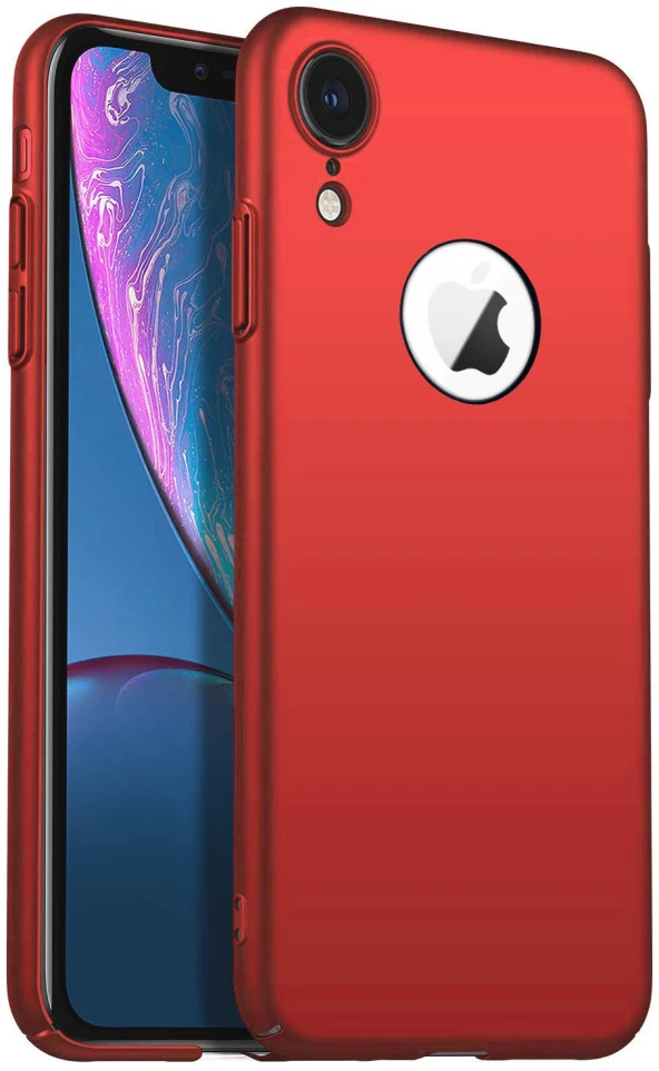 Apple iPhone XR Kılıf Ultra İnce Renkli Silikon Kapak - 5