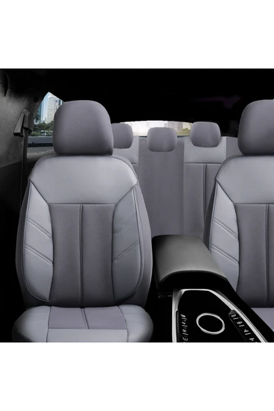 Skoda Rapid Uyumlu MEVO Model Oto Koltuk Kılıfı - 3