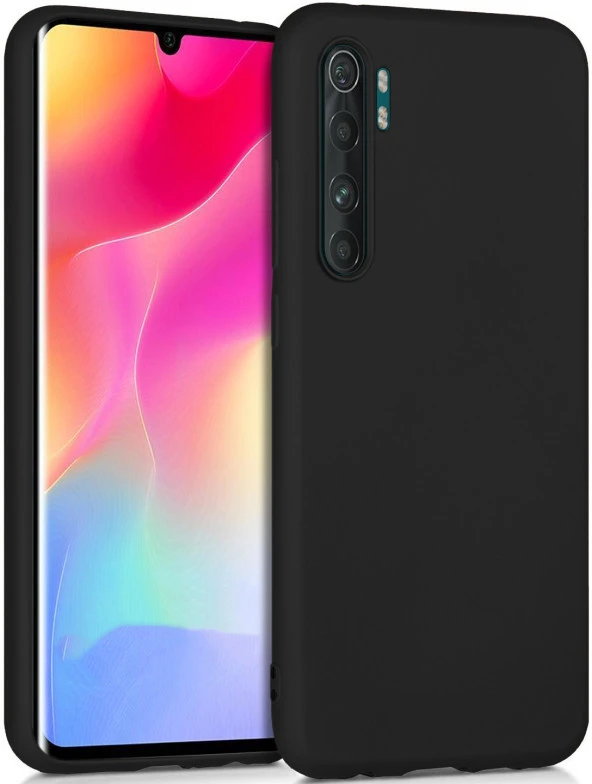 Xiaomi Mi Note 10 Lite Kılıf Ultra İnce Renkli Silikon Kapak