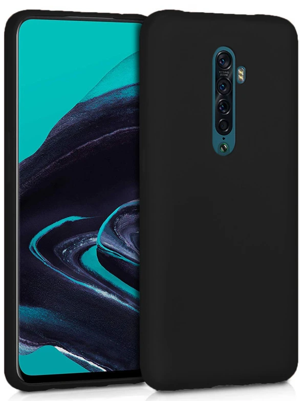 Oppo Reno 2 Kılıf Ultra İnce Renkli Silikon Kapak