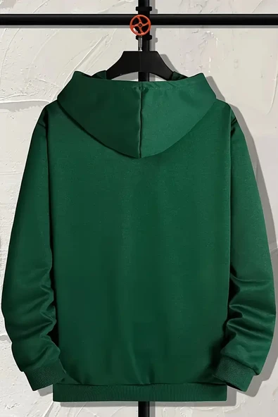 Cherry Tree Baskılı Oversize Sweatshirt - Resim 6