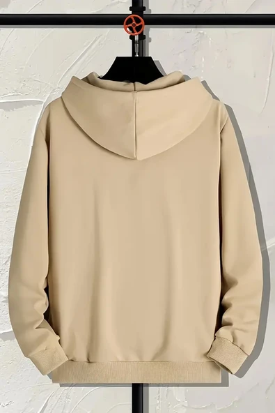 Cherry Tree Baskılı Oversize Sweatshirt - Resim 10