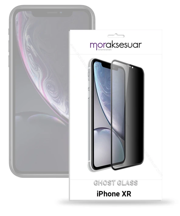 Apple iPhone XR Gizli Hayalet Ekran Koruyucu Kırılmaz Cam