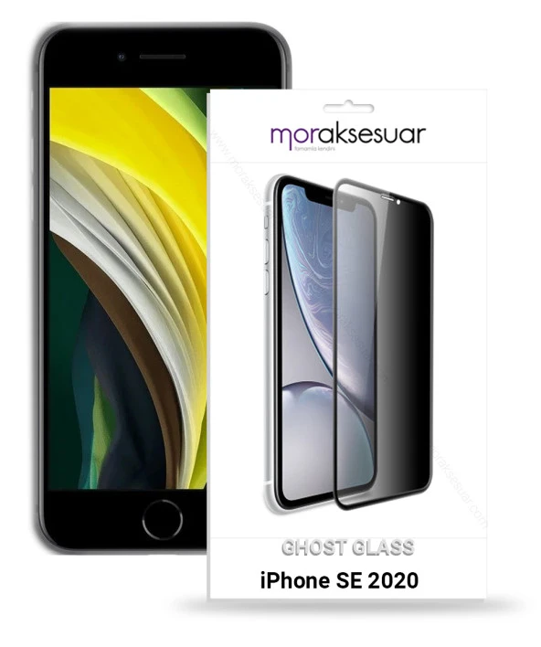 Apple iPhone SE 2020 Gizli Hayalet Ekran Koruyucu Kırılmaz Cam
