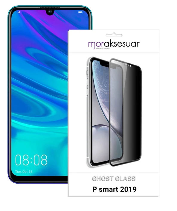 Huawei P Smart 2019 Gizli Hayalet Ekran Koruyucu Kırılmaz Cam