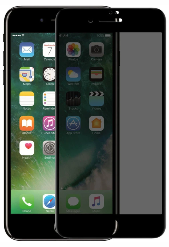Apple iPhone 7 Gizli Hayalet Ekran Koruyucu Kırılmaz Cam - 2