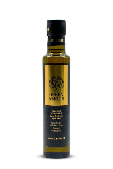 payitaht hurma Erken Hasat %100 Natürel Sızma Zeytinyağı Soğuk Sıkım 250 ml