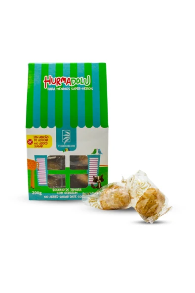 payitaht hurma HURMADOLU HURMA VE SUSAM DOLGULU ŞEKER İLAVESİZ KURABİYE 200 GR (YEŞİL KUTU) - 2