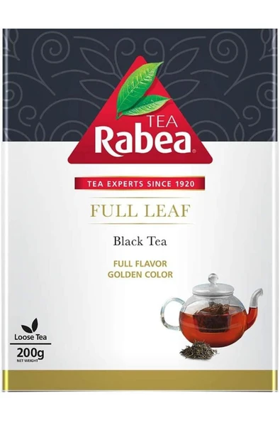 payitaht hurma Rabea - Full Leaf - Siyah Dökme Çay 200g