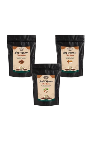 payitaht hurma Keyf-i Mihman - Karamel Fındık Çikolata 3lü Paket