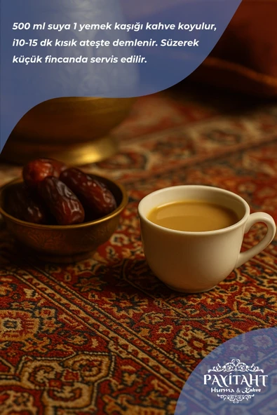 payitaht hurma Qassim Mix Coffee Original Arabic - Arap Kahvesi 125 Gr - 2