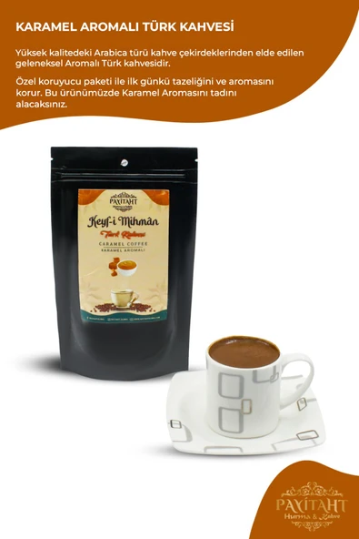 payitaht hurma Keyf-i Mihman - Karamel Fındık Çikolata 3lü Paket - 4