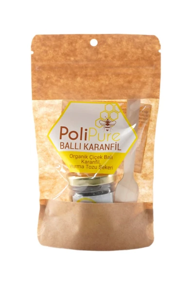 payitaht hurma POLİPURE ÇİÇEK BALLI KARANFİL MİX 50 GR AĞIZ BAKIM MACUNU - 3