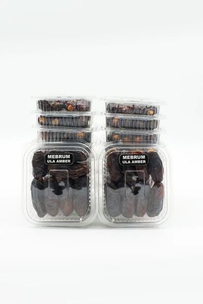 payitaht hurma MEDİNE MEBRUM ULA AMBER HURMA 12 Lİ PAKET - 100 GR BESLEYİCİ TADIMLIK HAC DÖNÜŞÜ HEDİYELİK HURMA - Resim 2