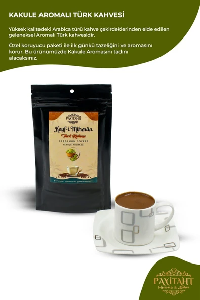 payitaht hurma Keyf-i Mihman - Kakule Aromalı Türk Kahvesi 100 Gr