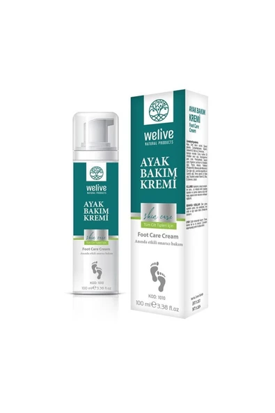 Welive Ayak Bakım Kremi 100 Ml