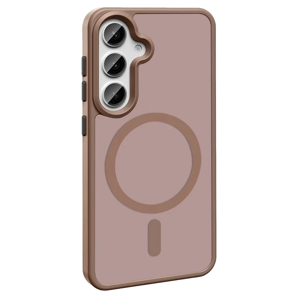 Galaxy S25 Plus Kılıf M-safe Şarj Özellikli Mat Arka Yüzey Zore Sio Kapak - Resim 8