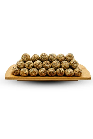 payitaht hurma SUSAMLI KAPLAMALI DOLGULU ŞEKERSİZ ÇITIR YÜKSEK LİF İÇEREN DOYURUCU BESLEYİCİ VEGAN 350G HURMA TOPU - 3