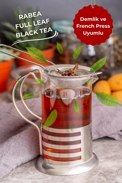 payitaht hurma Rabea - Full Leaf - Siyah Dökme Çay 200g - 2