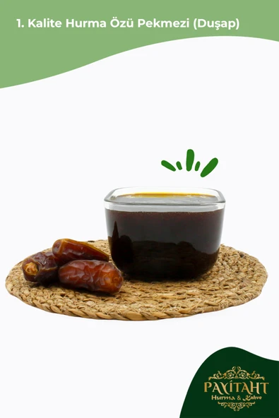 payitaht hurma Medine Duşap Hurma Özü Pekmez 315 Gr (şekersiz) 10'lu Paket - 3