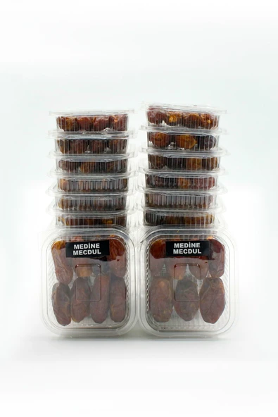 payitaht hurma MEDİNE MEJDUL HURMA 24 LÜ PAKET - 100 GR İRİ BOY ŞEKERSİZ TAZE TADIMLIK HAC DÖNÜŞÜ HEDİYELİK HURMA - 2