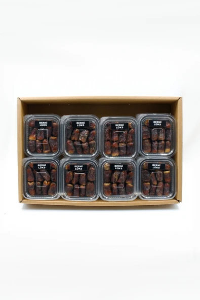 payitaht hurma MEDİNE BERNİ HURMA 100 GR - 24 LÜ PAKET ORTA ŞEKERLİ TADIMLIK HAC DÖNÜŞÜ HEDİYELİK HURMA