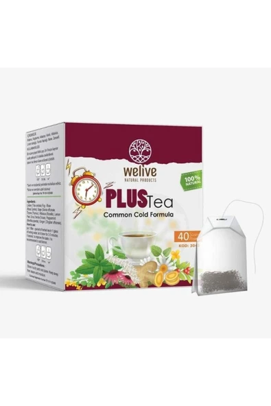 Welive Rlx Tea 40’lı Süzen Çay Ve Plus Tea 40’lı Süzen Çay (1 Rlx Çay + 1 Plus Çay)