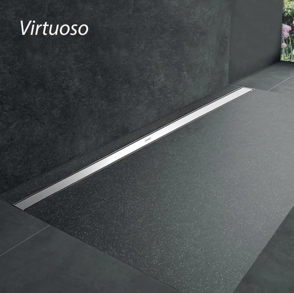 Hüppe Virtuoso Duş Kanalı 40 cm Mat 48 LT Yandan Sifon - 2