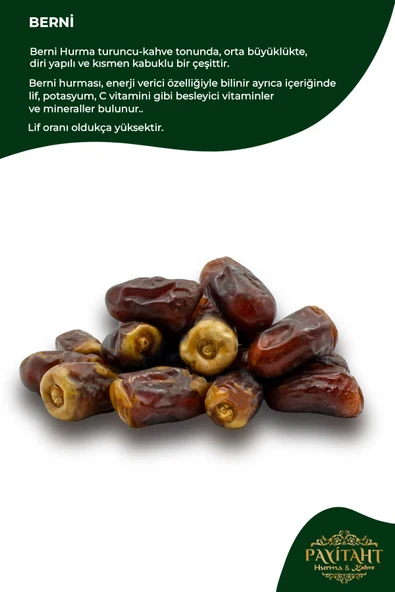 payitaht hurma Medine Berni Lüks Hurma Yeni Mahsul 5kg Berni Lüks Orta Şekerli Hac Umre Sonrası Hediyelik Hurma - 3