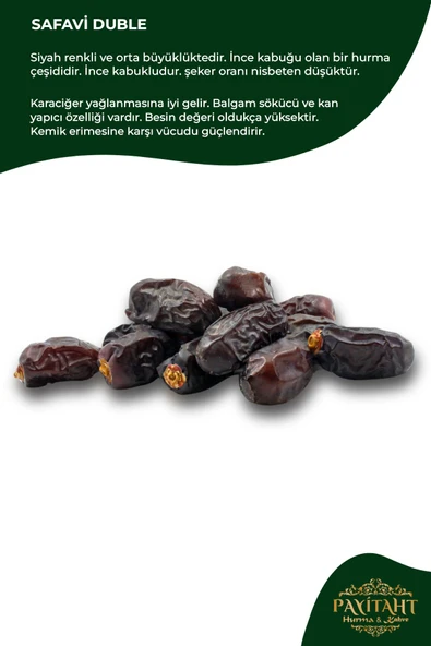 payitaht hurma Safavi Tadımlık Paket 250 gr Medine Yeni Mahsül - Resim 3