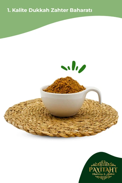 payitaht hurma Kızıl Dukkah Dukka Baharatı 200 Gr. 1. Kalite Doğal - 3