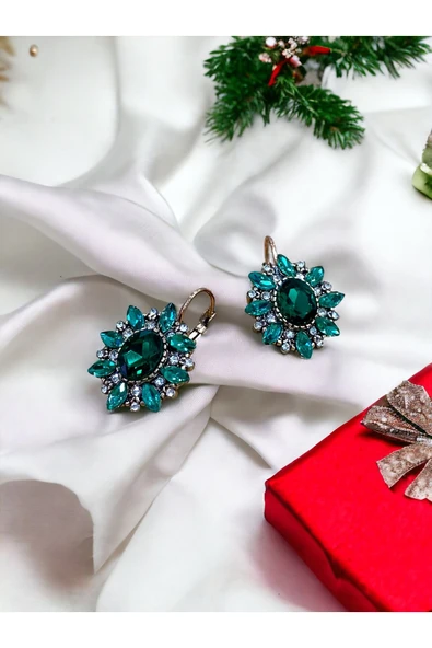 Zirkon Taşlı Küpe - Resim 8