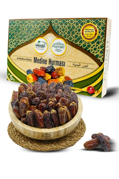 payitaht hurma Mebrum Lüks Medine Hurma 5kg -yeni Mahsül- Ince Kabuklu Besleyici Dayanıklı 86815062718001