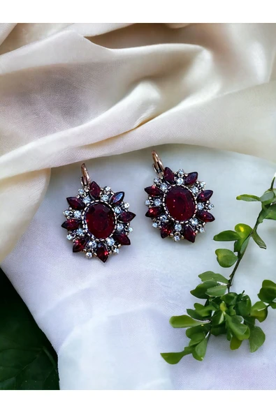 Zirkon Taşlı Küpe - Resim 6