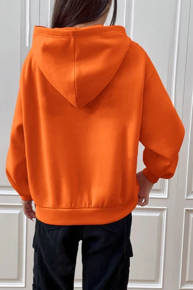 Dreamer Baskılı Oversize Sweatshirt - Resim 2