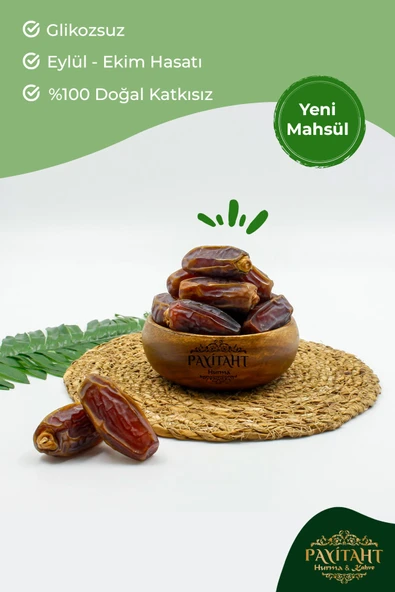 payitaht hurma Mebrum Duble Medine Hurması 3kg -yeni Mahsul-türk Damak Tadına Uygun 8681506271768 - Resim 3