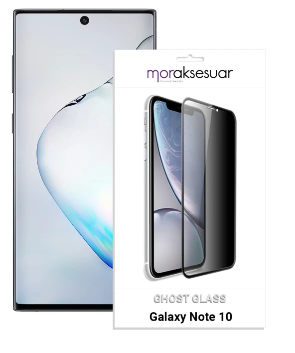Samsung Galaxy Note 10 Gizli Hayalet Ekran Koruyucu Kırılmaz Cam