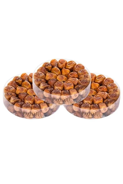 payitaht hurma Medine Cassim Kasim Sukkari Rutab Duble Taze -Yaş Hurma 1500GR Tabak Hurma Yumuşak 3 Paket Set ürün görseli 1