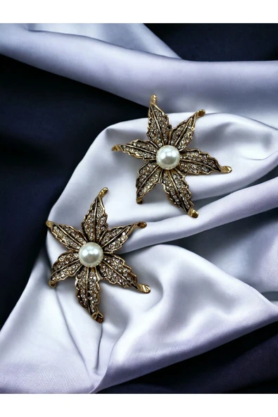 Zambak Çiçeği Figür Küpe - 3