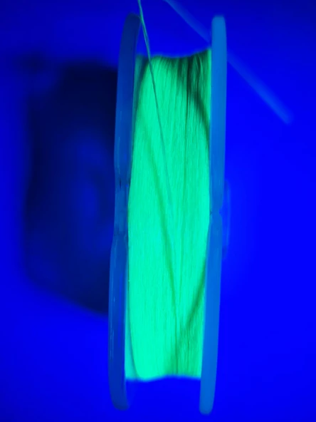 Eagenset Organze İp Çapari İpi Ultraviyole Uv Neon Fıstık Yeşili Makara - 7